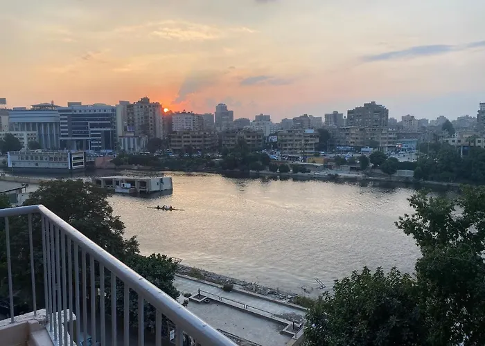 Nile View 2-Bed Apartment In Zamalek Cairo